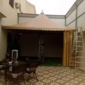 0028 تفاصيل للمقاولات العامة | مظلات