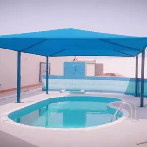 تفاصيل للمقاولات العامة | مظلات مسابح